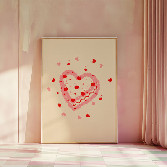 Lambeth Cake Art Print