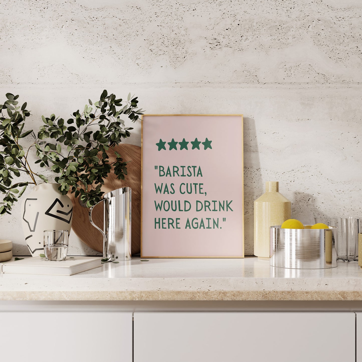 Barista was cute would drink here again Print