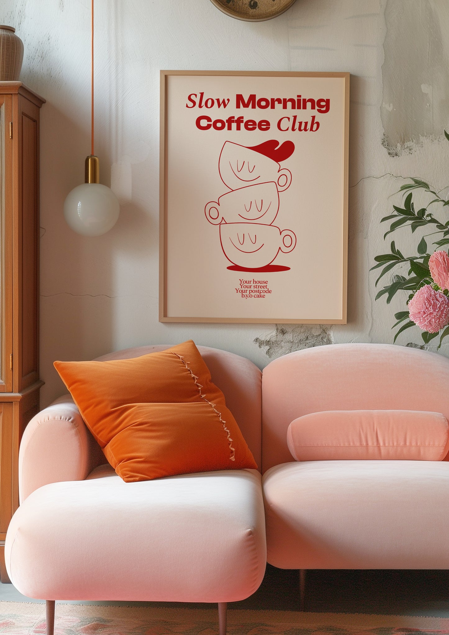 Slow Morning Coffee Club Print