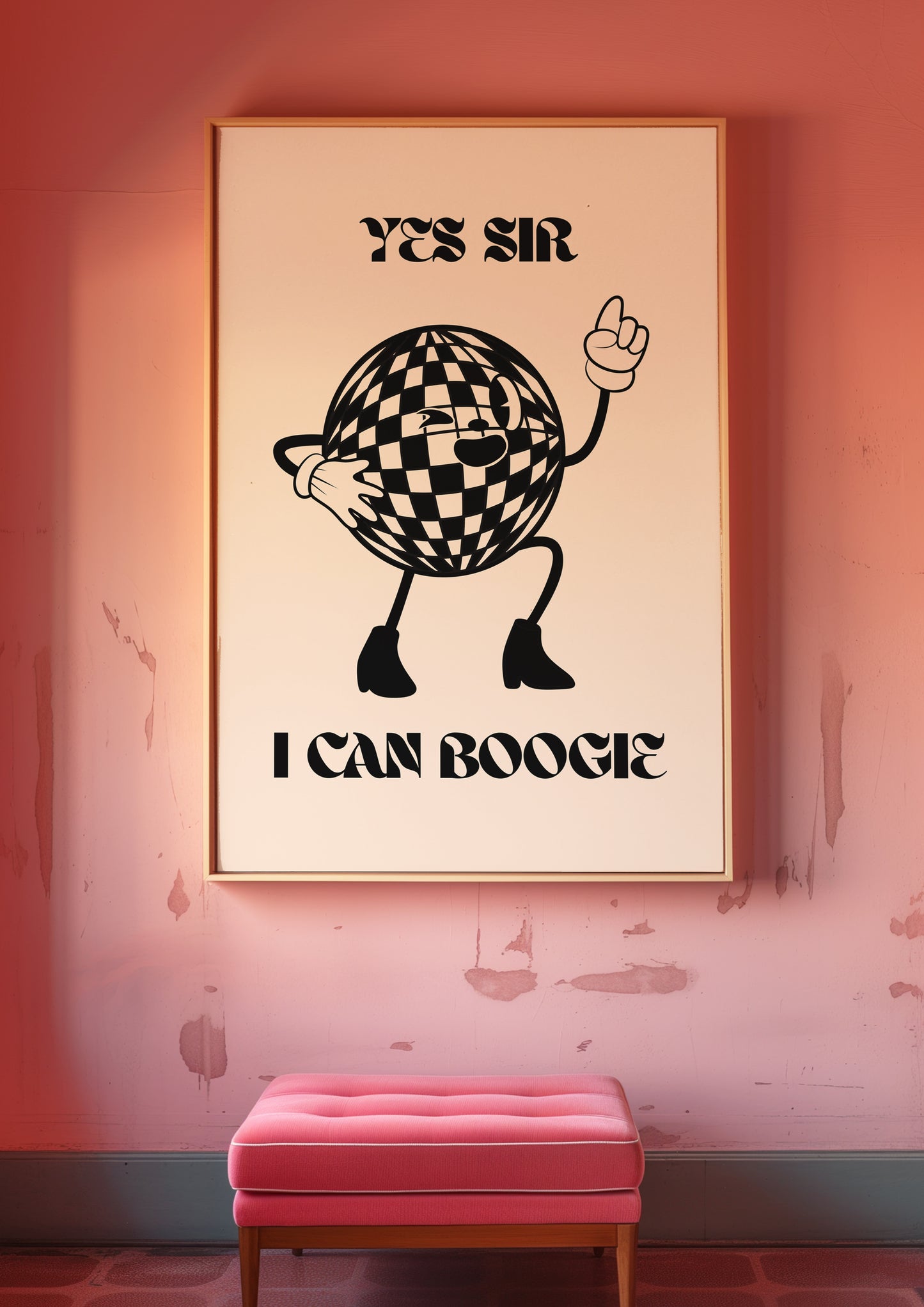Yes Sir I Can Boogie Print
