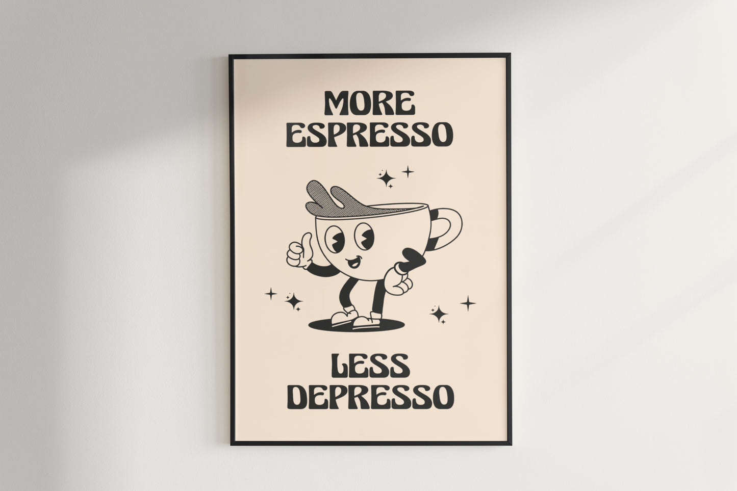 More Espresso Less Depresso Print