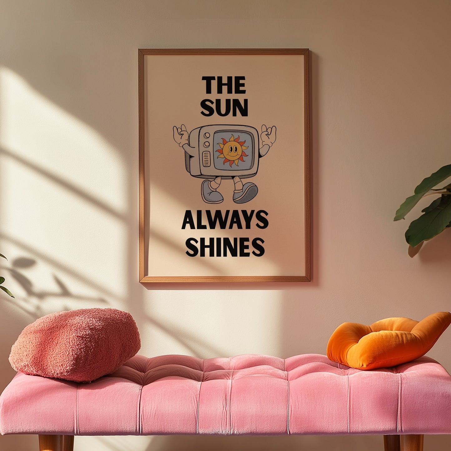 The Sun Always Shines On TV Print