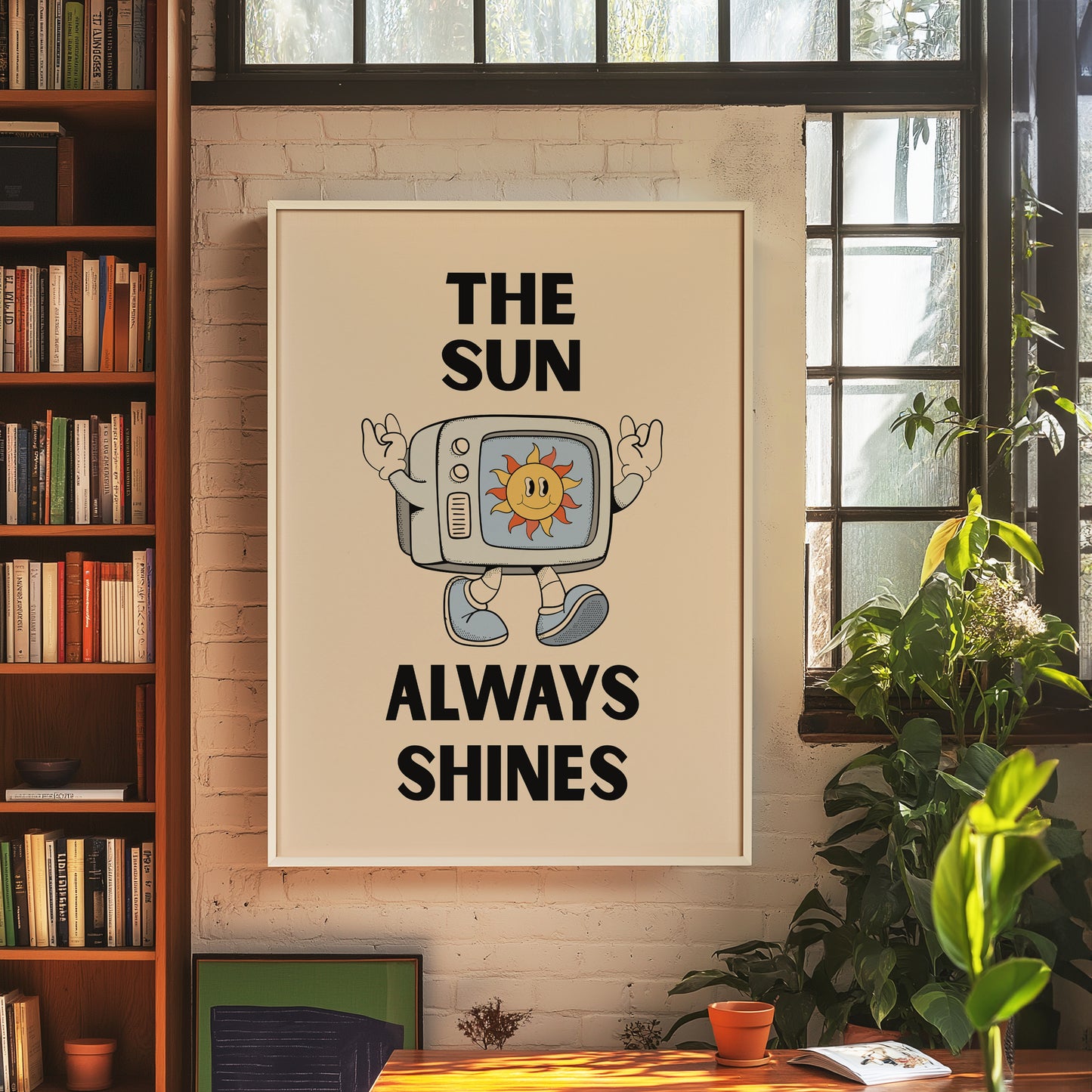 The Sun Always Shines On TV Print