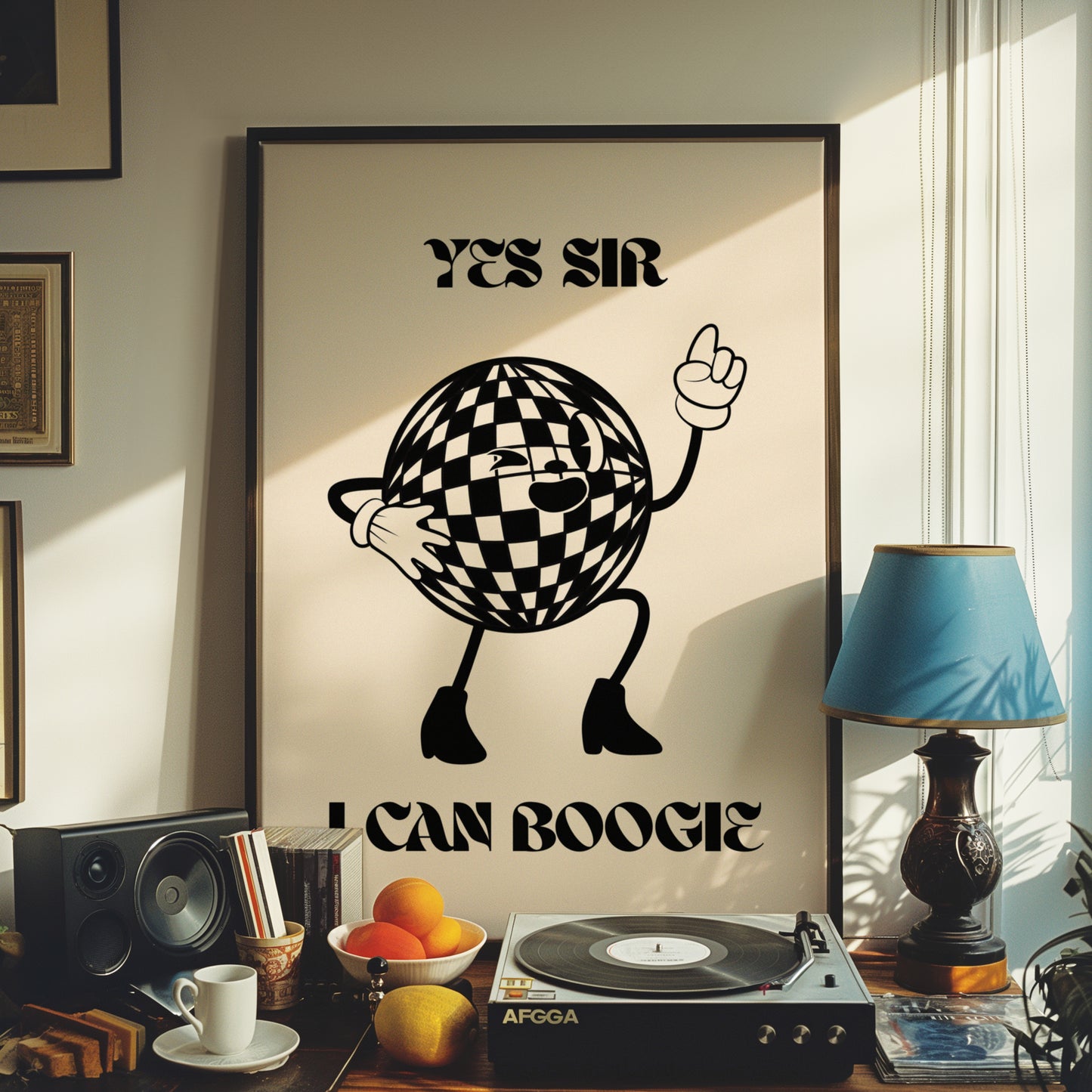 Yes Sir I Can Boogie Print