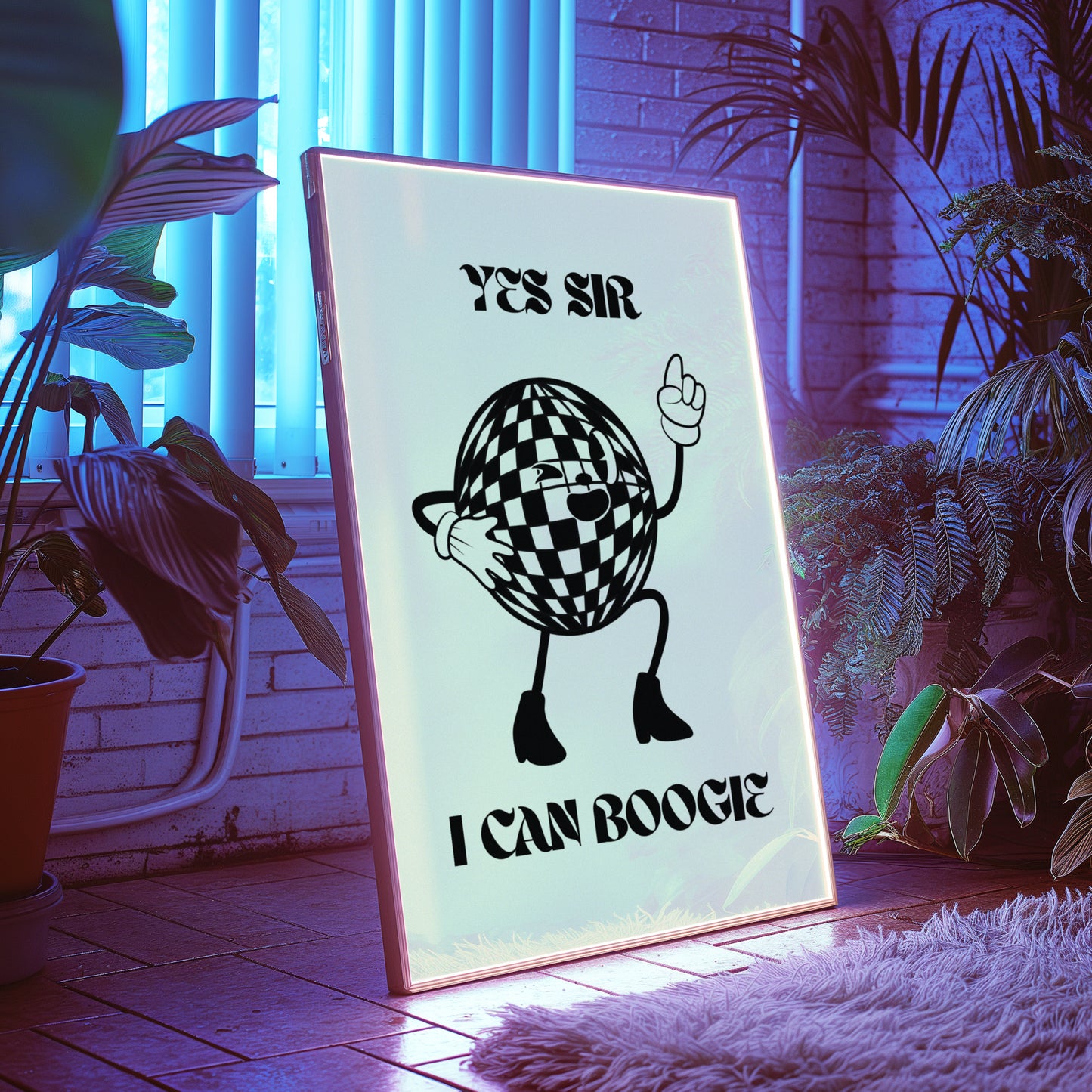 Yes Sir I Can Boogie Print