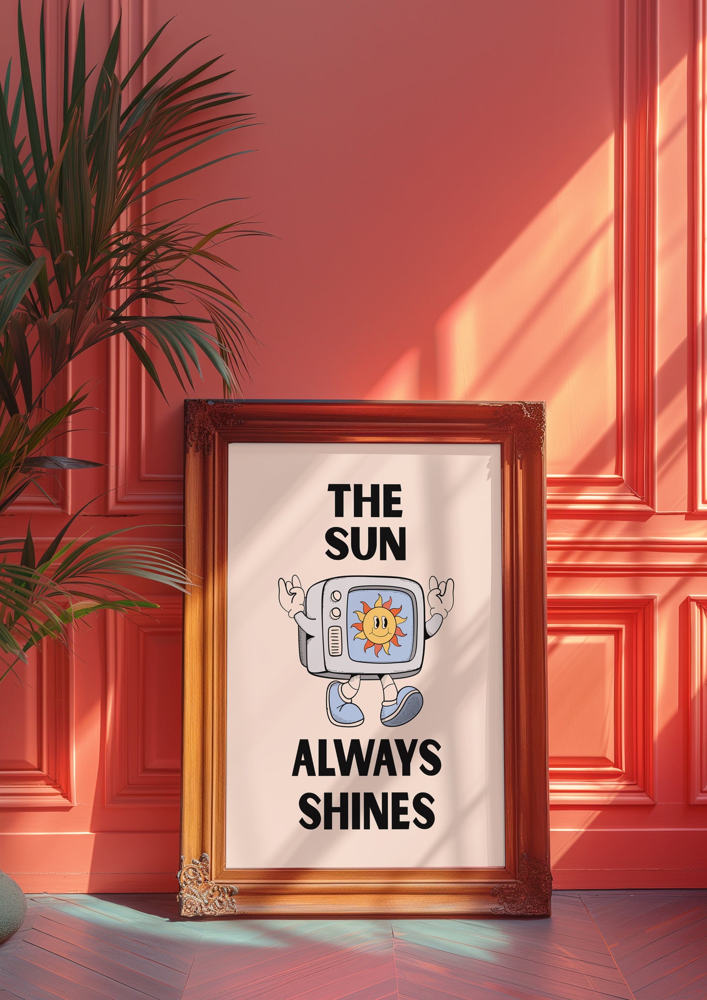 The Sun Always Shines On TV Print