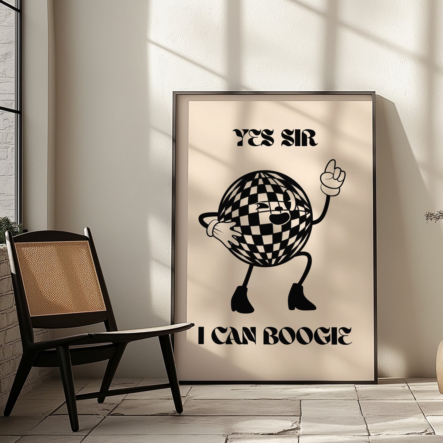 Yes Sir I Can Boogie Print