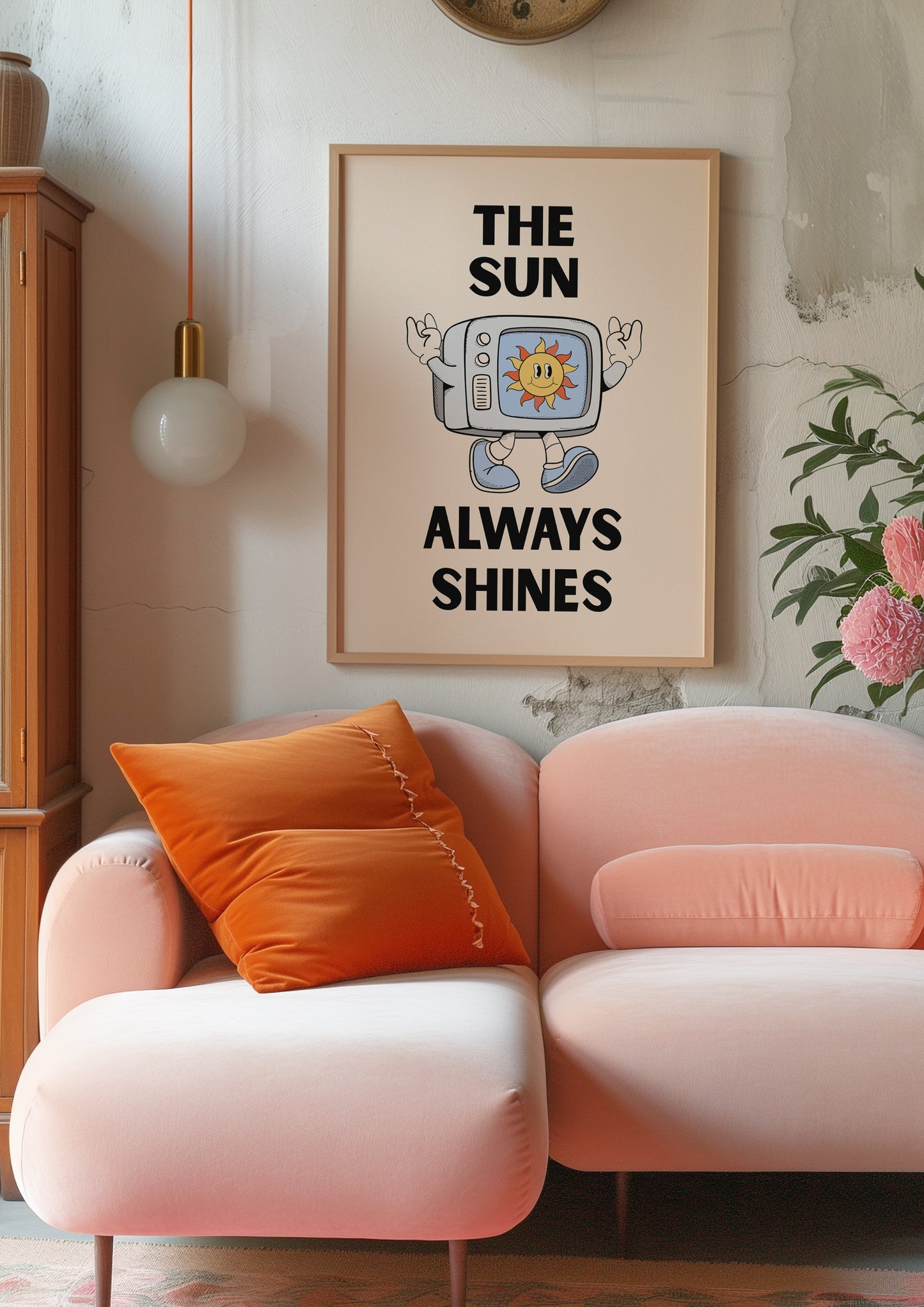 The Sun Always Shines On TV Print
